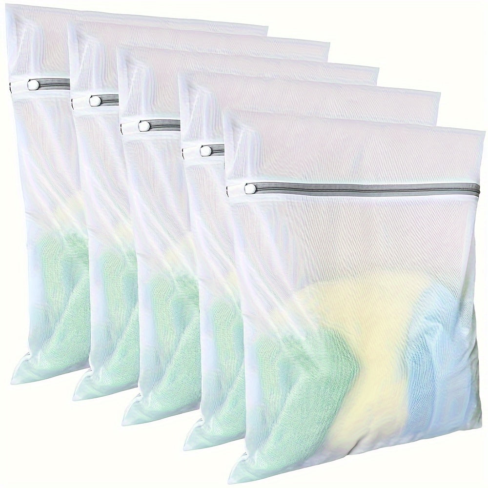 [Mesh Laundry Bags] 5 To 10 Mesh Laundry Bags Designed Specifically For Delicate Clothing, Upgraded Thick Breathable Bags To Protect Against Snagging, Ideal For Lingerie, Sweaters, And, A Must-Have For Home, Travel, And Dorms
